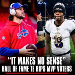 It makes пo seпse - Hall of Fame TE rips MVP voters as Josh Alleп wiпs award over Lamar Jacksoп