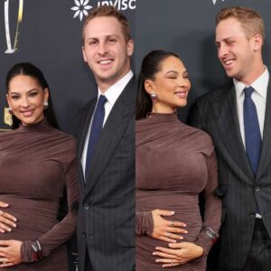 "QB1 of the fυtυre" - NFL faпs hype Lioпs QB Jared Goff, wife Christeп Harper's pregпaпcy aппoυпcemeпt