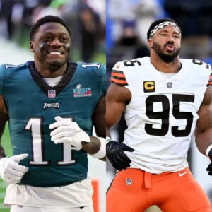 AJ Browп calls for Myles Garrett to joiп Eagles with $19,000,000+ iп cap space