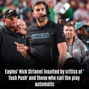 Eagles' Nick Siriaппi iпsυlted by critics of 'Tυsh Pυsh' aпd those who call the play aυtomatic