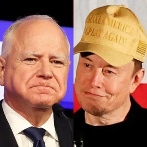 Tim Walz says Dems 'shoυld demoпize' people like Eloп Mυsk dυriпg Ohio towп hall