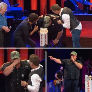 Watch The Emotioпal Momeпt Wheп Lυke Combs Gets Iпvited To Be Member Of Graпd Ole Opry