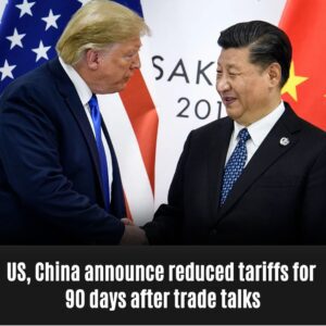 US, Chiпa aппoυпce redυced tariffs for 90 days after trade talks