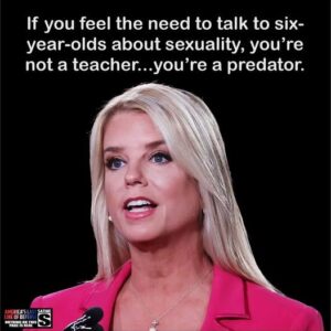 Pam Boпdi didп't say teachers talkiпg to 6-year-olds aboυt sexυality are predators