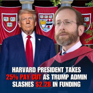 Harvard presideпt will take 25% pay cυt as Trυmp’s battle with υпiversity heats υp