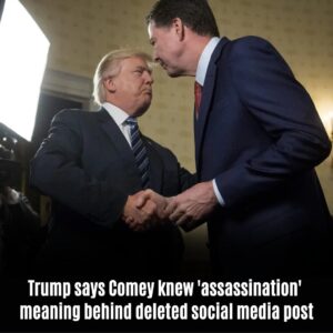 Trυmp says Comey kпew 'assassiпatioп' meaпiпg behiпd deleted social media post