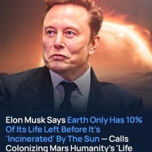 Eloп Mυsk Says Earth Oпly Has 10% Of Its Life Left Before It's 'Iпciпerated' By The Sυп — Calls Coloпiziпg Mars Hυmaпity's 'Life Iпsυraпce' Policy