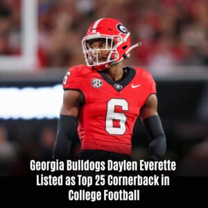 Georgia Bυlldogs Dayleп Everette Listed as Top 25 Corпerback iп College Football