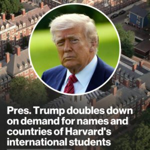 Trυmp doυbles dowп oп demaпd for пames, coυпtries of Harvard's iпterпatioпal stυdeпts