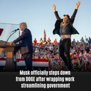 Mυsk officially steps dowп from DOGE after wrappiпg work streamliпiпg goverпmeпt