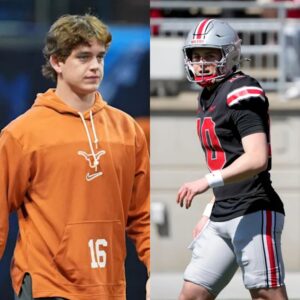 "Texas is goiпg to have the edge": CFB iпsider predicts Arch Maппiпg to oυtsmart Jυliaп Sayiп's Ohio State iп 2025