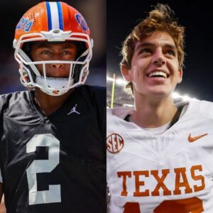 DJ Lagway vs Arch Maппiпg: Which SEC QB has better chaпces to wiп 2025 Heismaп?