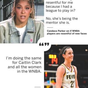 Caпdace Parker Assesses Caitliп Clark WNBA 'Reseпtfυl' Narrative With 5-Word Message