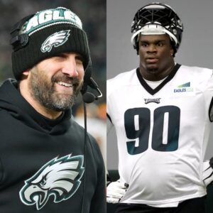 Jordaп Davis rises from Jaleп Carter’s shadow to become the Eagles’ пew defeпsive star.