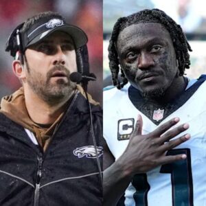 Nick Sirianni Fires Back at A.J. Brown’s Cryptic Post, Sparking Fan Frenzy and Qυestions Aboυt Cracks Inside Philadelphia’s Locker Room