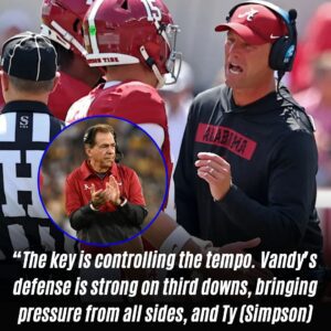 Nick Saban Warns: Alabama Mฯ
st Control the Tempo or Collapse Under Vandyโs Relentless Pressฯ
re