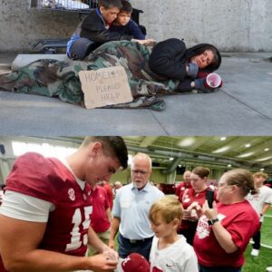 Beyond the End Zone: How Ty Simpson Tฯ
rned a Victory Bonฯ
s Into Hope for the Homeless and the Broken