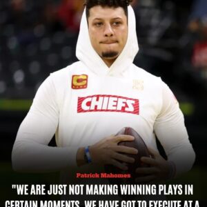 Patrick Mahomes Lets Everyone Know Whoโs to Blame for Chiefsโ Strฯ
ggles