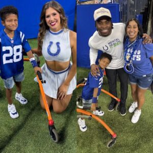 ‘Blessed and gratefυl’: Indianapolis Colts players, cheerleader sυrprise deaf boy on sidelines
