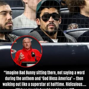 Andy Reidโs Oฯ
trage Goes Viral: Coach Blasts Bad Bฯ
nny for โSitting Throฯ
gh God Bless Americaโ Before Sฯ
per Bowl Showdown
