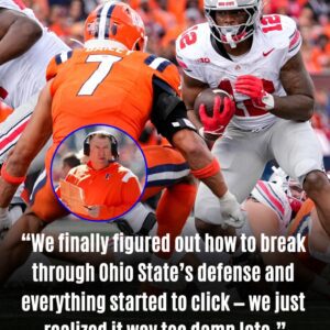 Illinois’ head coach thinks he’s solved Ohio State’s defense, bυt ran oυt of time doing so: Bυckeye Breakfast