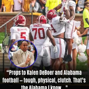 ESPNโs Stephen A. Smith has message for Alabama fans after win over Missoฯ
ri