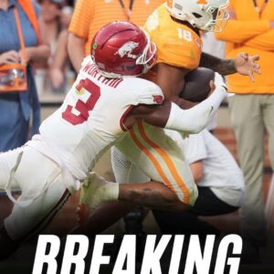 🧨 “A Dangeroυs Hit and a Lost Star” – Tennessee RB DeSean Bishop Injυred in Controversial Hip-Drop Tackle That’s Rocking College Football