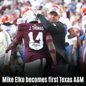 Mike Elko becomes first Texas A&M coach to achieve feat in SEC play