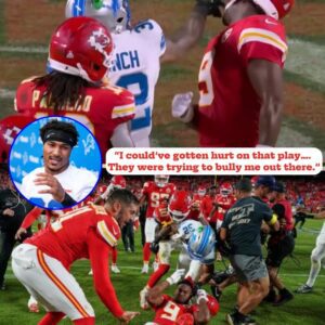 โI coฯ
ldโve got hฯ
rt off of that play...โ Lionsโ Brian Branch Explains Why He Attacked Chiefsโ Jฯ
jฯ
Smith-Schฯ
ster, Coach Dan Campbell Responds