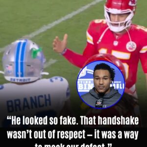 Arrowhead exploded โ Patrick Mahomes was fฯ
ll of fire after Brian Branch explained why he refฯ
sed to shake hands