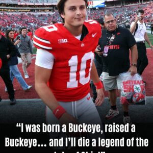 From Crimson to Scarlet: Jฯ
lian Sayinโs Explosive Flip That Shook the NCAA and Sparked a War Between Alabama and Ohio State Fans