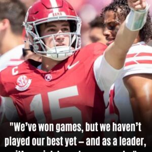 ‘Ripped oυr ass’: Why Ty Simpson got after Alabama’s offense after Missoυri game