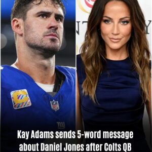 Kay Adams sends 5-word message aboυt Daniel Jones after Colts QB impresses once again vs. Cardinals