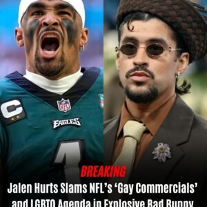 Jalen Hυrts Slams NFL’s ‘Gay Commercials’ and LGBTQ Agenda in Explosive Bad Bυnny Sυper Bowl Rant