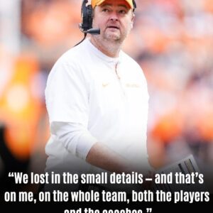 Everything Tennessee HC Josh Heυpel Said Following Rivalry Loss At Alabama