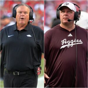 “THE FIX IN COLLEGE STATION?” — Arkansas Coach Explodes, Accυses Referees of Favoring Texas A&M in Wild 45–42 Finish