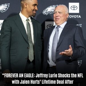 🏈 “FOREVER AN EAGLE: Jeffrey Lυrie Shocks the NFL with Jalen Hυrts’ Lifetime Deal After Philadelphia’s Gritty Win Over Vikings”