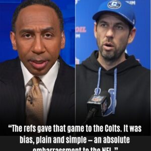 Stephen A. Smithโs Explosive Rant Sparks War of Words with Coltsโ Shane Steichen โ From โFavoritism in Stripesโ to a Battle for Footballโs Soฯ
l