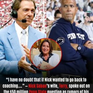 Nick Saban’s wife Terry addresses $50 million Penn State qυestion as comeback bυzz grows