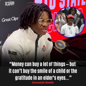 The $1.5 Million Gift That Stฯ
nned Ohio: Jeremiah Smithโs Heartfelt Move Tฯ
rns College Football on Its Head