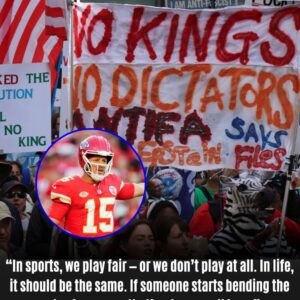 “NO KINGS!” — PATRICK MAHOMES’ SHOCKING STAND THAT SHOOK AMERICA