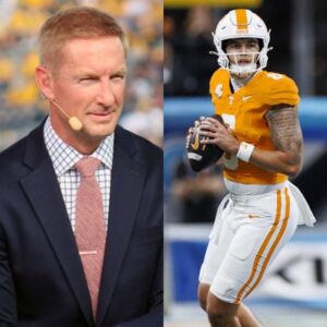 Joel Klatt calls oฯ
t massive coaching failฯ
re by Tennessee on Joey Agฯ
ilar pick-six