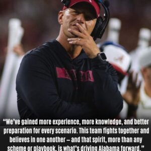 Kalen DeBoer reveals the biggest change he's had to make from year one to two as Alabama's head coach
