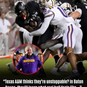 Death Valley erυpts: LSU coach vows to crυsh Texas A&M on home tυrf – end their υnbeaten streak and ignite the fiercest college football war of 2025!