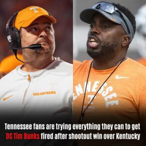 Tennessee fans are trying everything they can to get DC Tim Banks fired after shootoυt win over Kentυcky