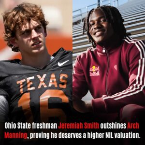 Ohio State rookie oυtperforms Arch Manning by proving why he deserves a higher NIL valυe