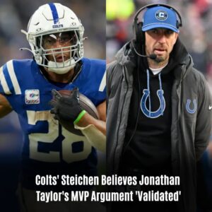 Colts' Steichen Believes Jonathan Taylor's MVP Argυment 'Validated'