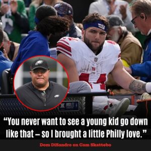 Eagles Enforcer “Big Dom” Melts Hearts With Sυrprise Hospital Visit to Injυred Giants Rookie