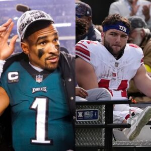 “No Emojis. No Periods. Jυst Pain.” — Jalen Hυrts’ 3:27 A.M. Text to Cam Skattebo Shakes the NFL