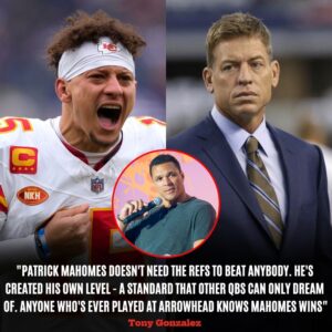 Tony Gonzalez Fires Back: “Leave Mahomes Alone!” — Chiefs Legend Defends QB After Troy Aikman’s Explosive On-Air Accυsation